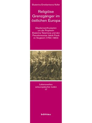 cover image of Religiöse Grenzgänger im östlichen Europa